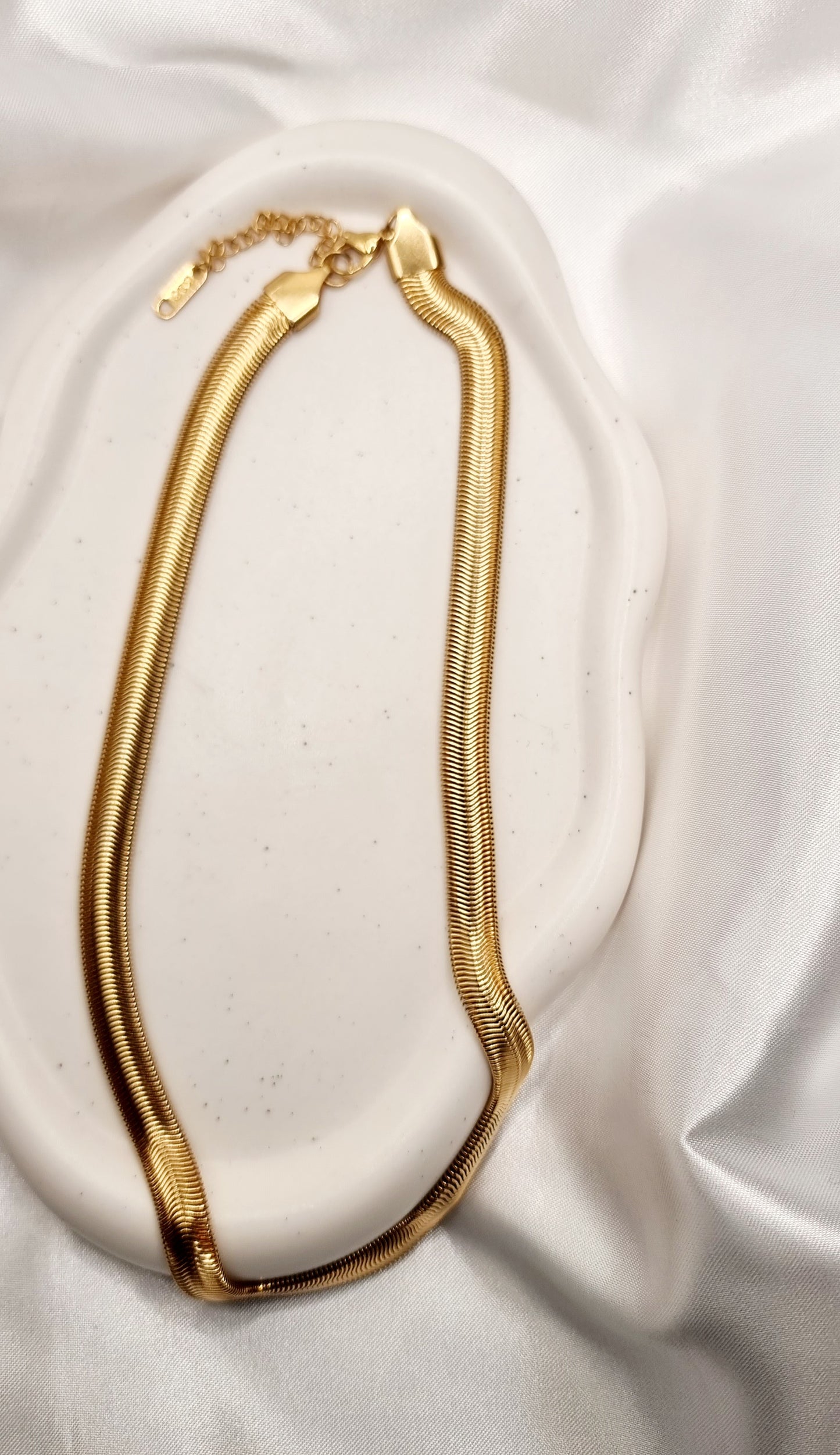 Angela Herringbone Necklace
