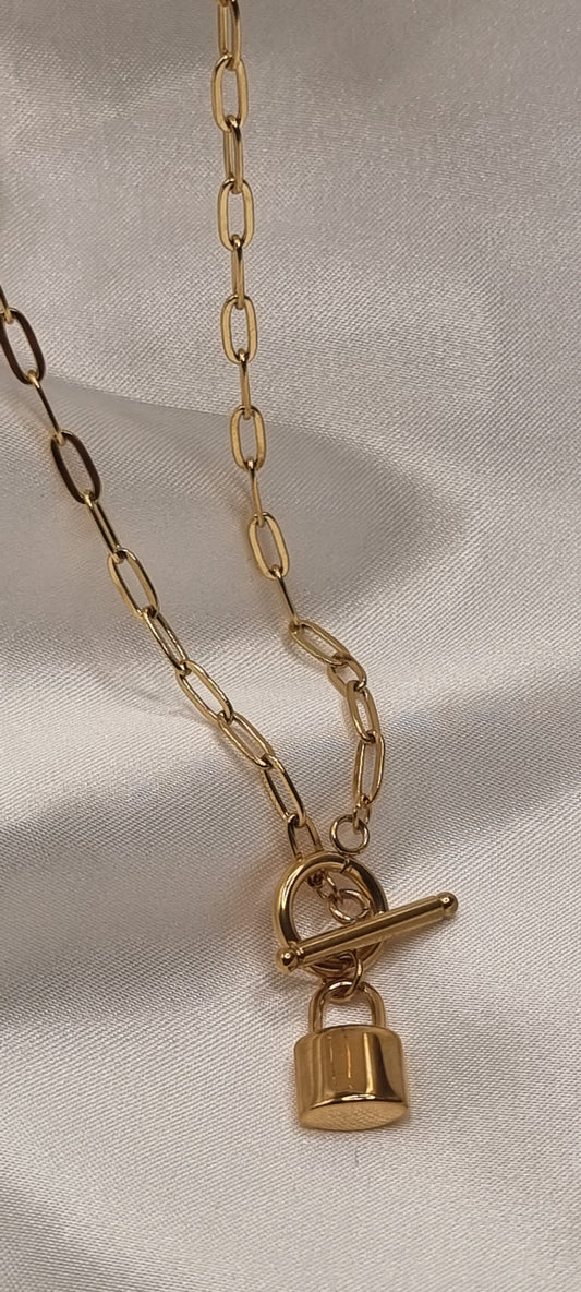 Anthea Lock Necklace