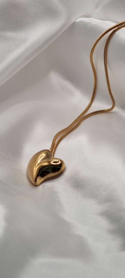 Hollow Heart Necklace