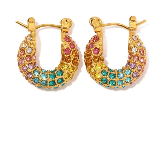 Zircon Small Earring